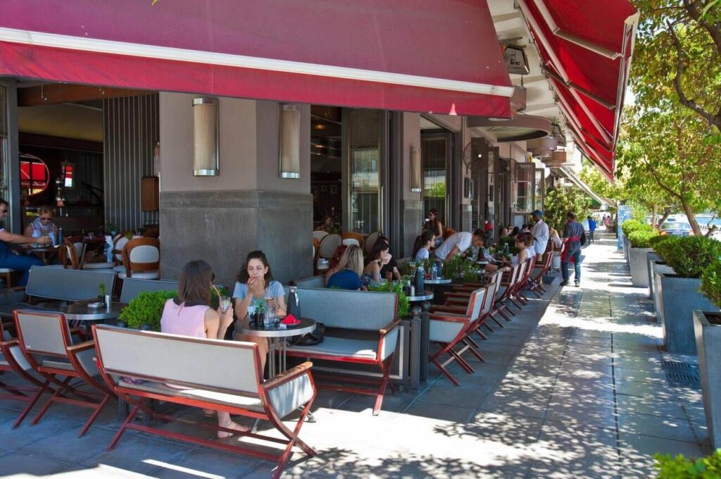 Thessaloniki cafe terraces
